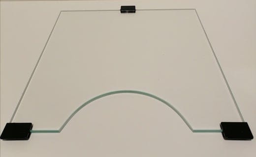 SEPARATING GLASS SHRIMP SET SMART 30 black for Versamax Mini