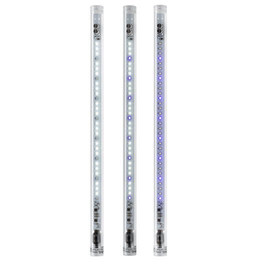 Leddy valokansi Musta 7W Day&Night valolla (sopii kaikkiin 60x30cm avoimiin akvaariohin)