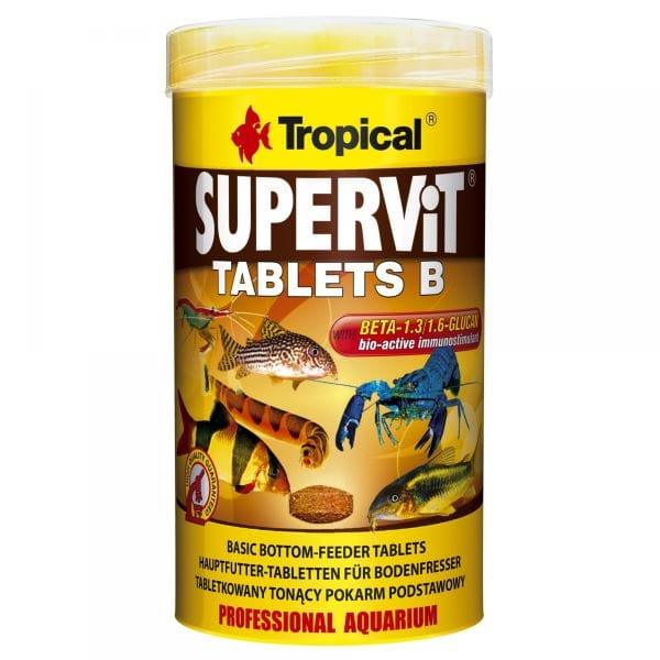 SUPERVIT TABLETS B 250ml 830 tbl pohjaruokatbl