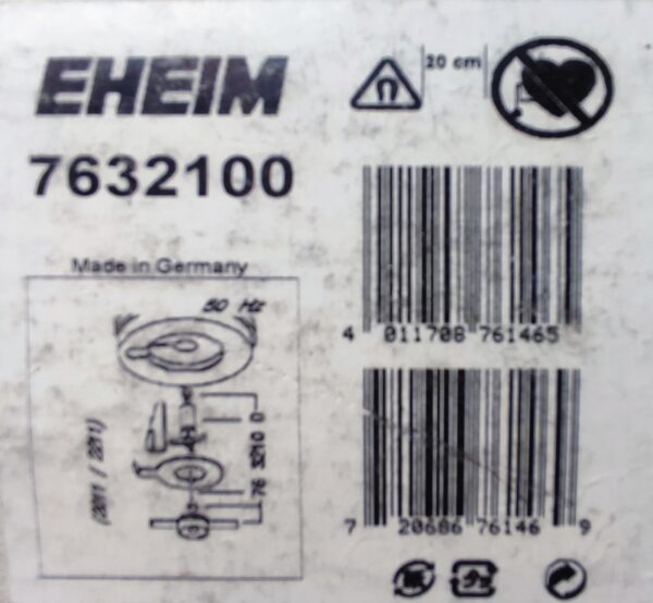 EHEIM roottori+akseli+lukitus 2011 ja 2211